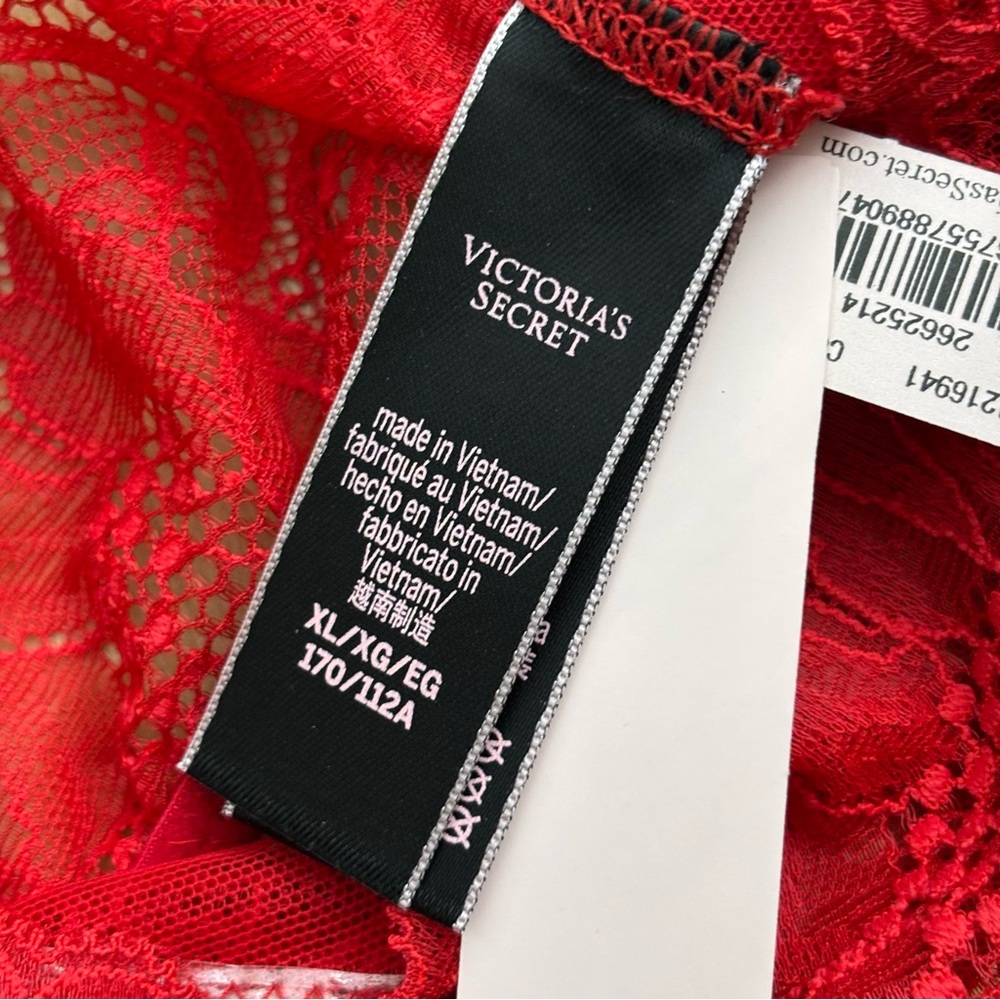 Victoria’s Secret One Piece High Neck Halter Lace Teddy Size XL NWT $89.95 - Picture 8 of 8